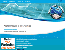 Tablet Screenshot of newtechservics.com
